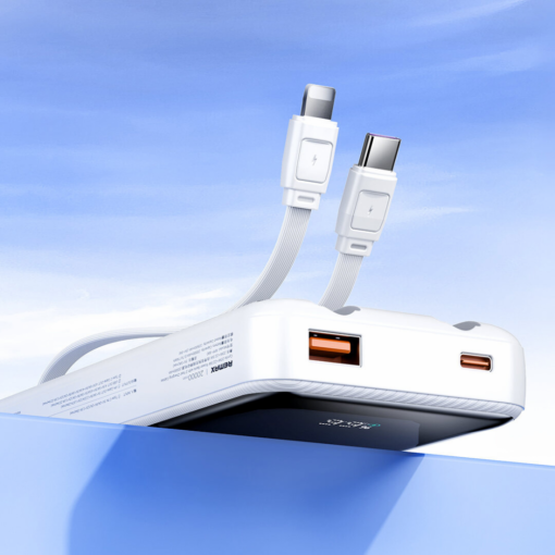 Power bank prenosiva baterija REMAX Cynlle Series RPP-680 PD 20W+QC 22.5W 20000mAh beli - Image 3