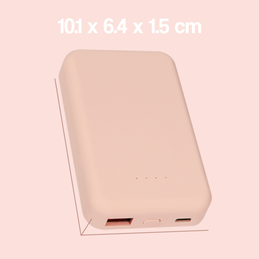 Powerbank Magsafe PD 5000 mAh roze - Image 4