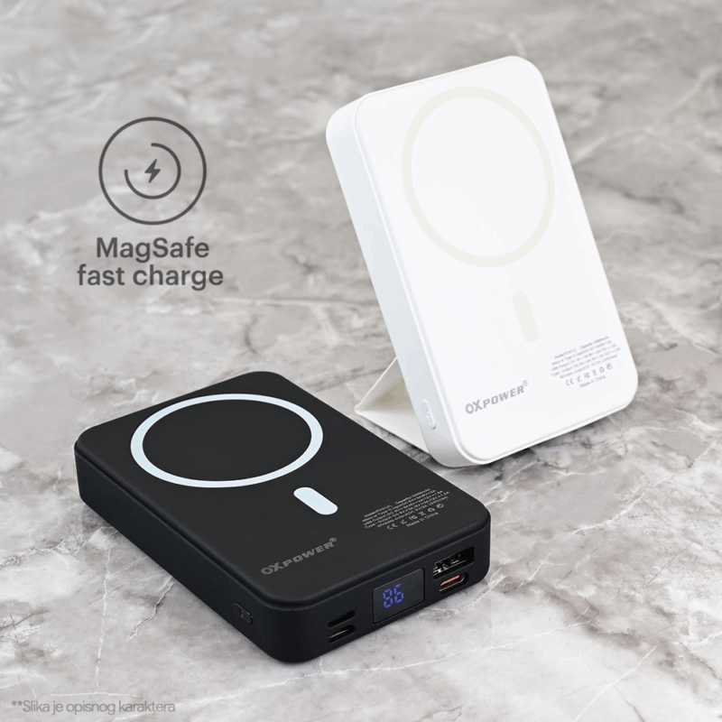 Powerbank Magsafe PD W101 10000mAh bela