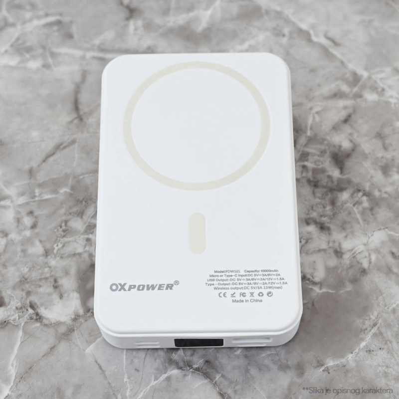 Powerbank Magsafe PD W101 10000mAh crna