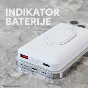 Powerbank Magsafe PDW 51 5000mAh bela