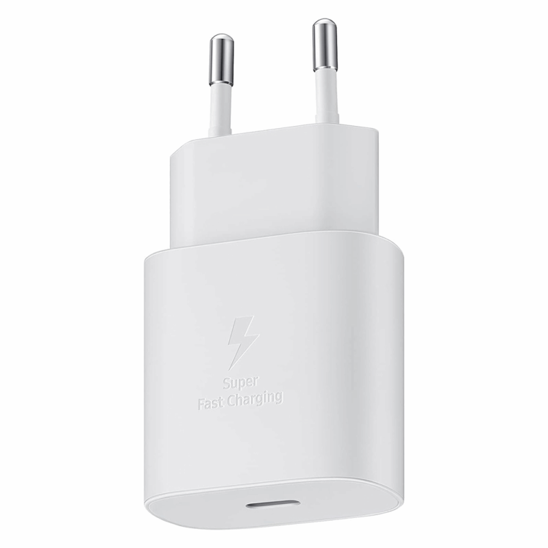 Samsung kucni punjac PD 3A 25W Type C bez kabla beli BULK (EP-TA800NWE)