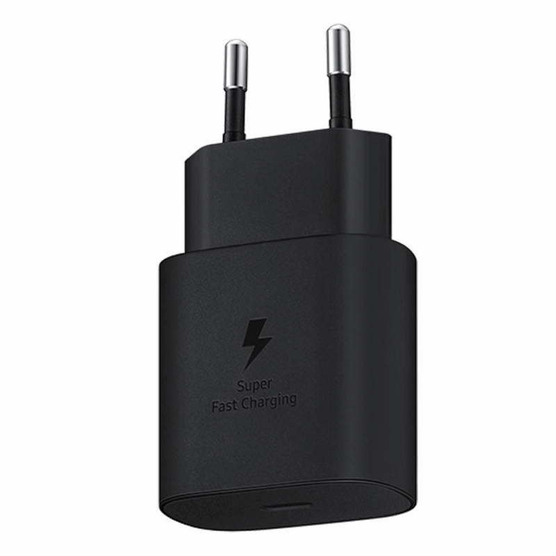 Samsung kucni punjac PD 3A 25W Type C bez kabla crni BULK (EP-TA800NBE)