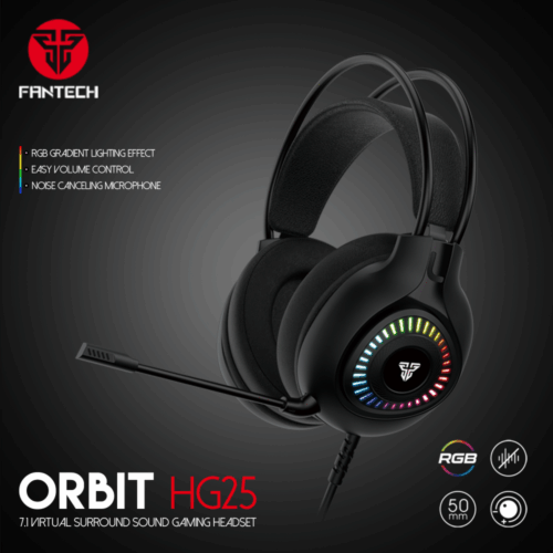 Slusalice Gaming Fantech HG25 Orbit crne