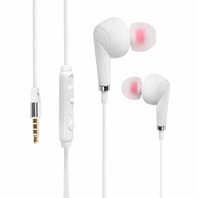 Slusalice Teracell Evolution R6 bele 3.5mm