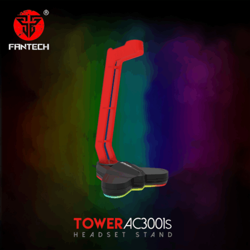 Stalak za slusalice Fantech AC3001S RGB crveni