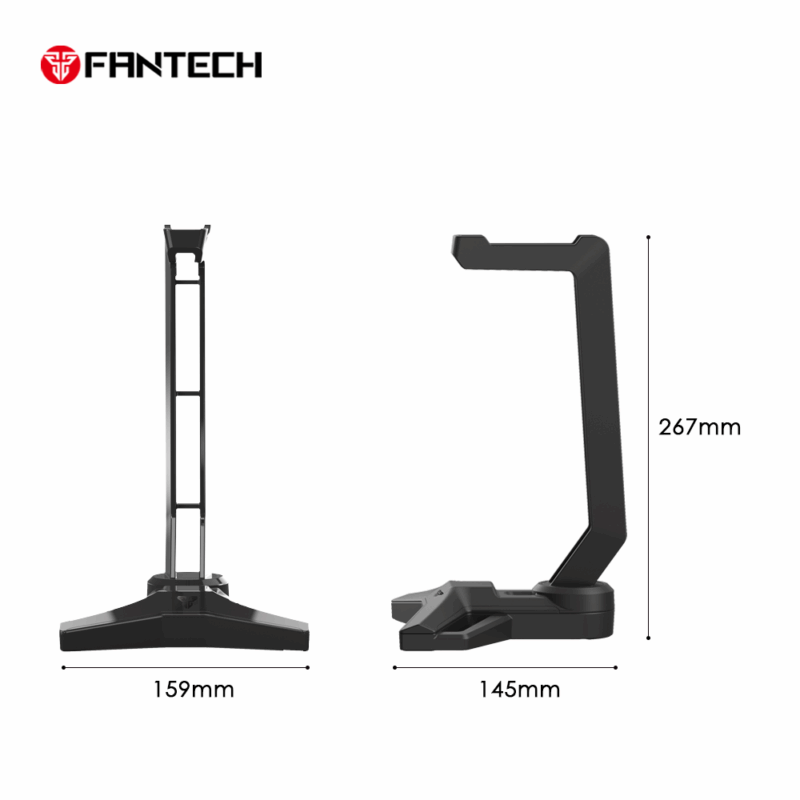 Stalak za slusalice Fantech AC304 Tower II crni