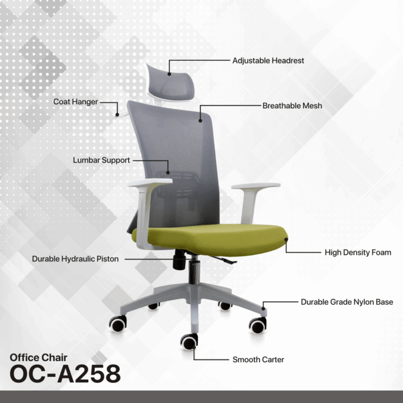 Stolica Office Fantech OC-A258 crna