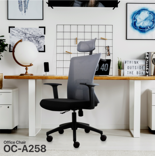 Stolica Office Fantech OC-A258 siva - Image 3