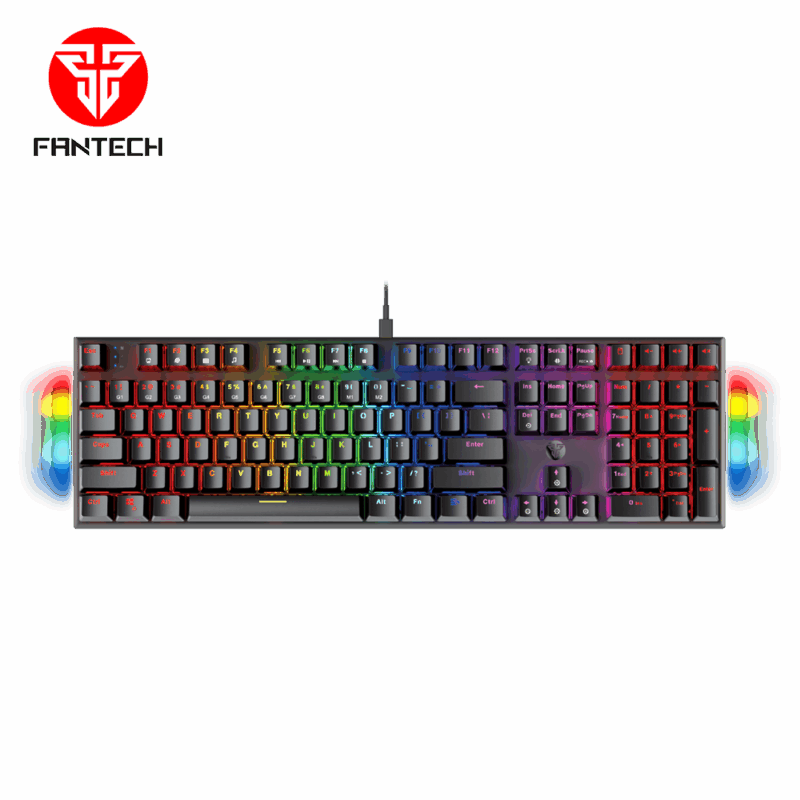 Tastatura Mehanicka Gaming Fantech MK855 RGB Maxfit 108 crna (Blue switch)