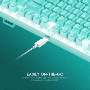 Tastatura Mehanicka Gaming Fantech MK856 RGB Maxfit 87 (Red switch) Mint Edition