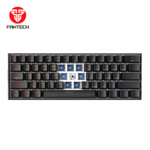 Tastatura Mehanicka Gaming Fantech MK857 RGB Maxfit61 FROST crna (Blue switch)