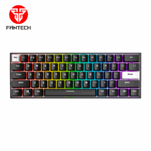 Tastatura Mehanicka Gaming Fantech MK857 RGB Maxfit61 FROST crna (Blue switch)