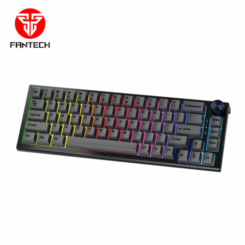 Tastatura Mehanicka Gaming Fantech MK858 RGB Maxfit67 crna (brown switch)