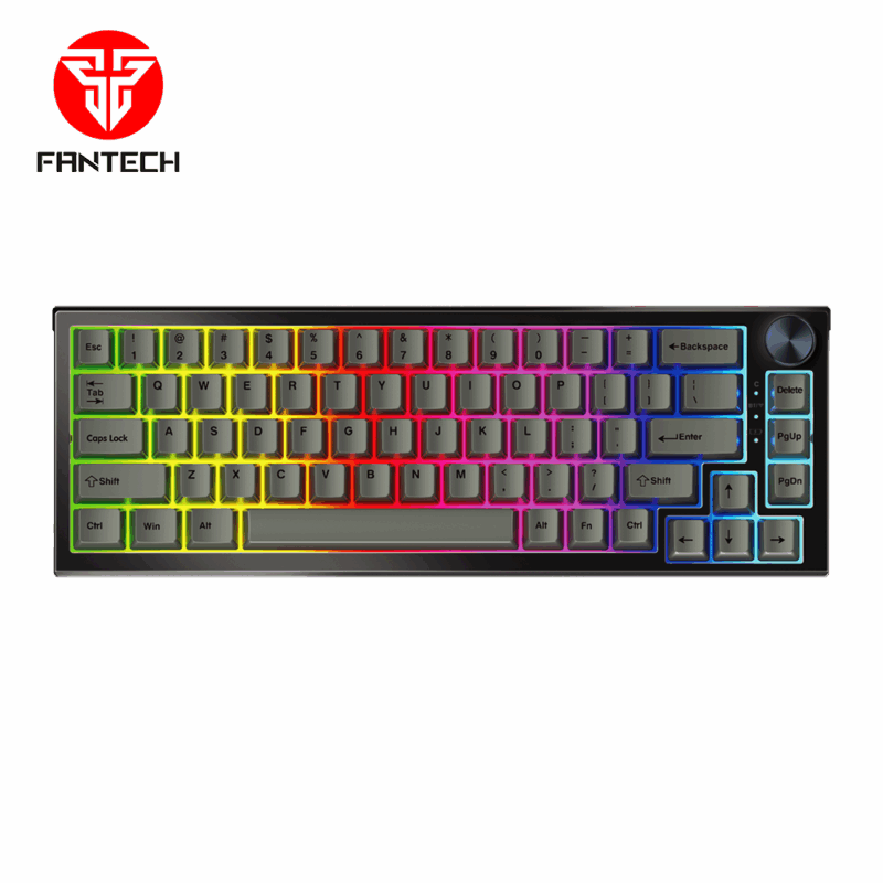 Tastatura Mehanicka Gaming Fantech MK858 RGB Maxfit67 crna (white switch)