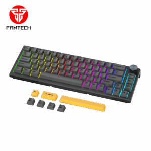 Tastatura Mehanicka Gaming Fantech MK858 RGB Maxfit67 crna (white switch)