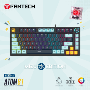 Tastatura Mehanicka Gaming Fantech MK890 RGB Atom 96 Navy (Blue switch)