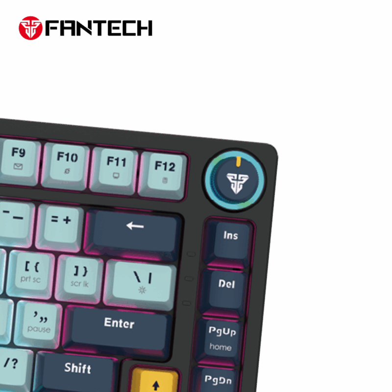 Tastatura Mehanicka Gaming Fantech MK875 RGB Atom 81 SkyBlue (Blue switch)
