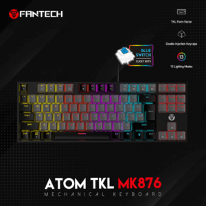 Tastatura Mehanicka Gaming Fantech MK890 RGB Atom 96 Navy (Blue switch)