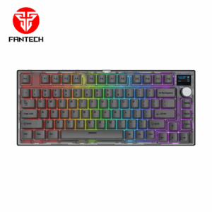 Tastatura Mehanicka Gaming Fantech MK910 RGB PBT Maxfit81 Frost Wireless crna (blue switch)
