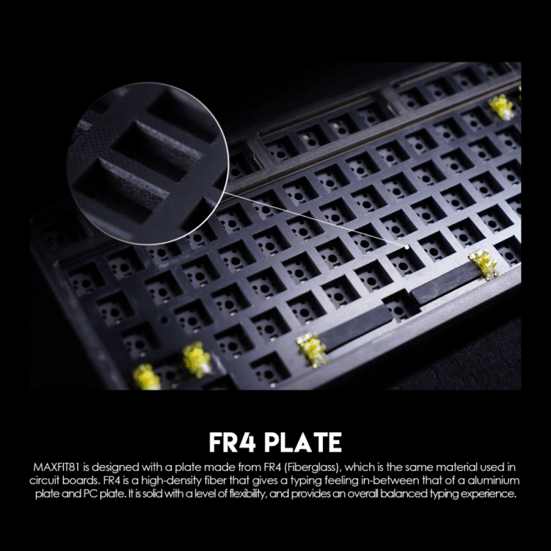 Tastatura Mehanicka Gaming Fantech MK910 RGB PBT Maxfit81 Frost Wireless crna (blue switch)