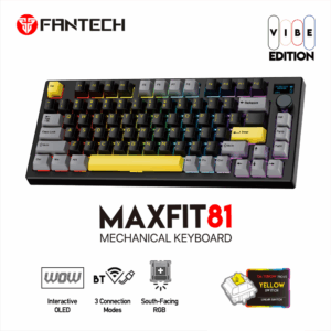 Tastatura Mehanicka Gaming Fantech MK890 RGB Atom 96 Navy (Blue switch)