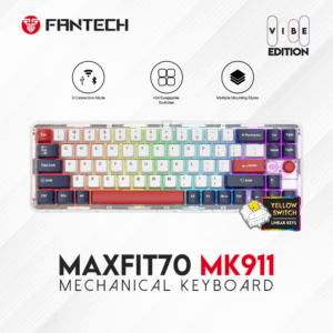 Tastatura Mehanicka Gaming Fantech MK890 RGB Atom 96 Navy (Blue switch)