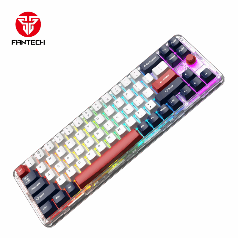 Tastatura Mehanicka Gaming Fantech MK911 RGB Vibe Maxfit 70 London Tour Wireless (Yellow switch)