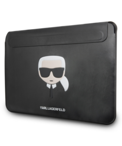 Torba za laptop Karl Lagerfeld Sleeve Ikonik 16" crna (KLCS16KHBK)
