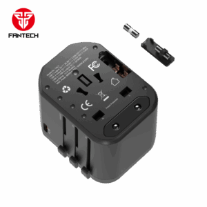 Univerzalni Multi Adapter Fantech TAC1 Power Cube 20W, PD, QC 3.0, 20W, crni