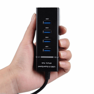 USB 3.0 HUB 4 porta JWD-U36 crni
