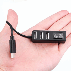 USB 3.1 HUB 4 porta JWD-U30 crni