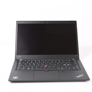 Lenovo ThinkPad X395 front open view with screen and keyboard