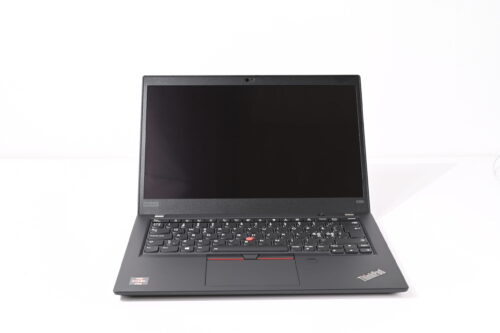 Lenovo ThinkPad X395 front open view with screen and keyboard