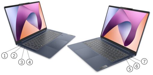 LENOVO IDEAPAD SLIM 5 14ABR8 AMD Ryzen 5 7530U 16GB 512GB 14" Windows 11