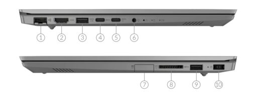 LENOVO THINKBOOK 14-IIL Intel Core i3-1005G1 8GB 256GB 14" Windows 10 Pro