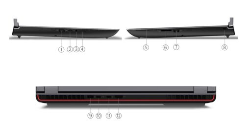 LENOVO THINKPAD P16 G2 Intel Core i7-13850HX 32GB 512GB 16" Windows 11 Pro