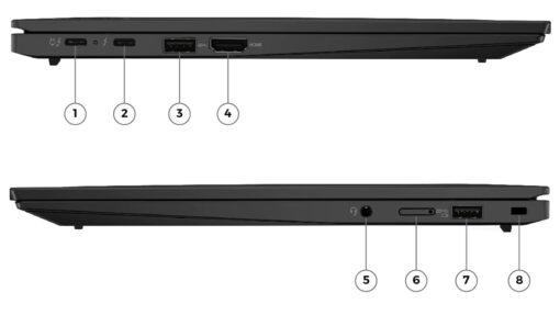 LENOVO THINKPAD X1 CARBON G10 Intel Core i7-1255U 16GB 1TB 14" Windows 11 Pro