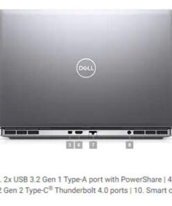 DELL PRECISION 7560 Intel Core i9-11950H 64GB 1TB+1TB 15.6" Windows 10 Professional