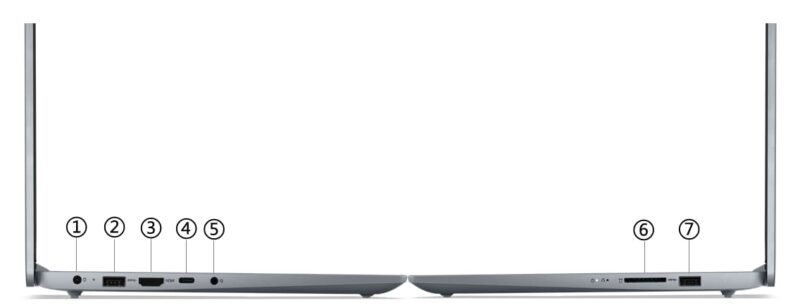 LENOVO IDEAPAD SLIM 3 15AMN8 AMD Ryzen 5 7520U 8GB 512GB 15.6" Windows 11 Home