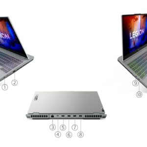 LENOVO LEGION 5 15ARH7H AMD Ryzen 5 6600H 16GB 512GB 15.6" Windows 11 Home
