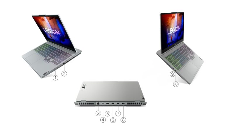 LENOVO LEGION 5 15ARH7H AMD Ryzen 5 6600H 16GB 512GB 15.6" Windows 11 Home
