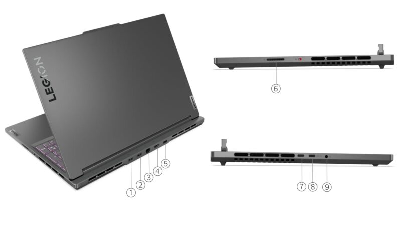 LENOVO LEGION SLIM 5 16IRH8 Intel Core i5-13505H 16GB 512GB 16" Windows 11 Home