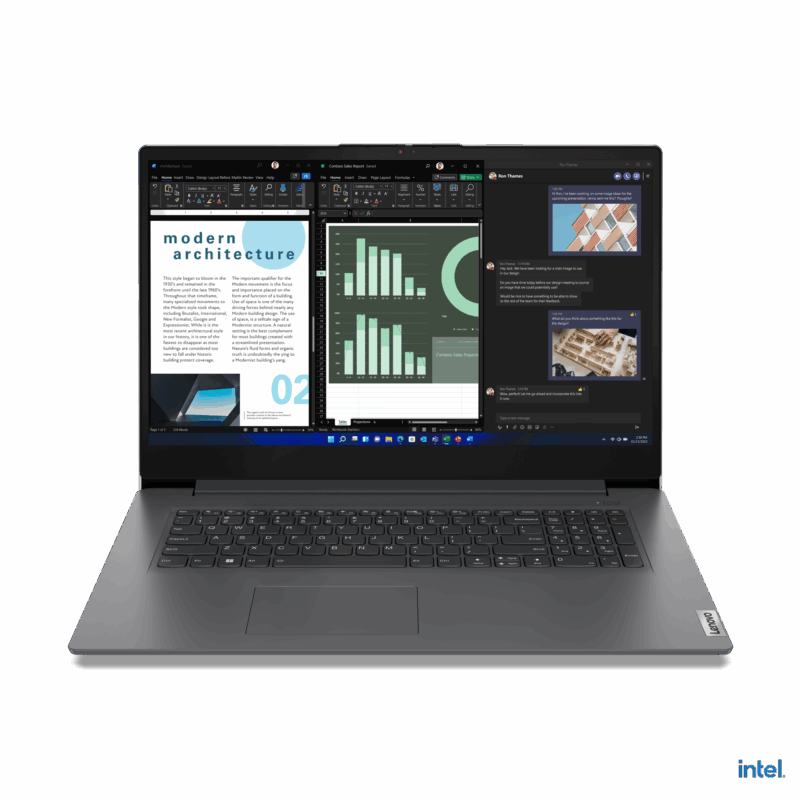 LENOVO V17 G4 IRU Intel Core i5-1335U 8GB 512GB 17.3" Windows 11 Professional
