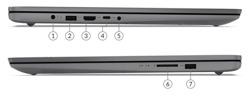 LENOVO V17 G4 IRU Intel Core i5-1335U 8GB 512GB 17.3" Windows 11 Professional