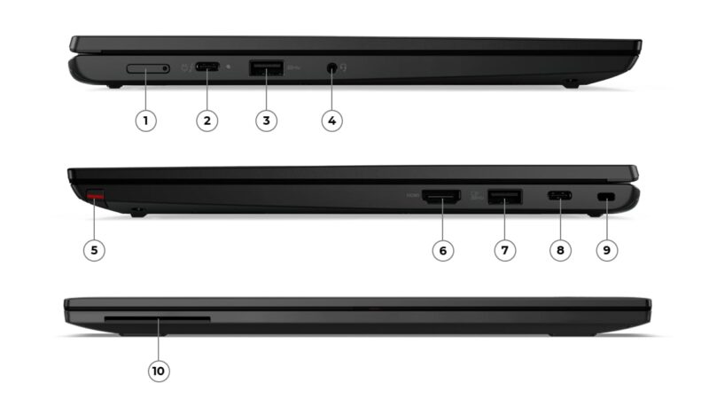 LENOVO THINKPAD L13 2-IN-1 G5 Intel Core Ultra 5 135U 16GB 512GB 13.3" Windows 11 Professional